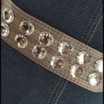 The Limited  Silver Grey Rhinestone  Belt Photo 3