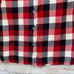 Woolrich  Plaid Red White Black Long Sleeve Button Down Flannel Shirt Photo 7