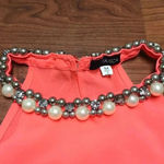 Orange‎ party dress, size Med Orange Photo 3