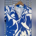 Tori Richard  Honolulu | Blue and White Floral Dress with Pockets, XS Photo 1