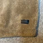 WEAR by Erin Andrews Syracuse Orange Quarter Zip Sherpa Pullover Women’s XL Tan Photo 3