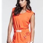 Adidas NWT  Stella McCartney Climachill Solar Red Running Tee size xs Photo 0