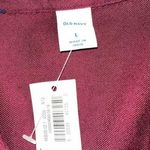 Old Navy Burgundy Navy Polka Dots Long Sleeve Button Down Size Large New with Tags Photo 3
