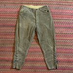 VINTAGE BROWN TAPERED CORDUROY PANTS Size 30 Photo 1