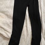 Feather S/M  Black With Snowflake Design Cotton Legging Tights Photo 1