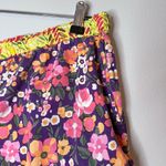 Sundance Leia Multicolor Floral Tie Waist Cotton Shorts XL Photo 3