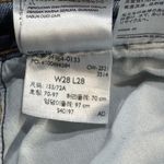 Levi's Wedgie Straight Button Fly High Rise Jeans Women 28 Photo 4