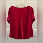 Universal Standard Viva Boatneck Top Holiday Red Small/14/16 Photo 2