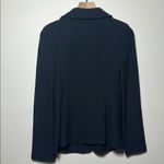 St. John Caviar Size 6 Black Blazer Photo 3