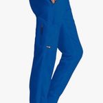 Royal Blue BARCO Grey's Anatomy Jogger Scrub Pants Size M petite Photo 3