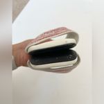 Prada Red White Jacquard canvas logo embroidered quilted leather sandals EU 38.5 Photo 6