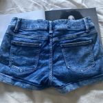 No Bo Shorts cuffed mid rise back pockets size 9 juniors 8 ladies Photo 3