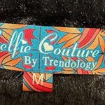 Selfie Couture black faux fur button vest Size M Photo 3