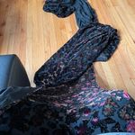 Newport News Easy Style Velvet Fabric Yard Lace Floral print sheer Embroidered shiny Sewing Supplies Shawl Shrug Photo 8