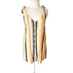 Saltwater Luxe  tie shoulder striped romper sz S Photo 1