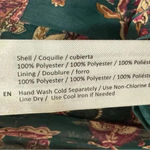 Band of Gypsies New BAND OF THE FREE Mandy Floral Pine Berry Sheer Sleeve Dress Ruffle Sz Large Photo 7