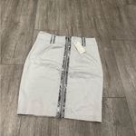 Lucy Paris  Stylish Gray Skirt with Snake Print Detail Photo 4