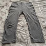 Ryka  Gray cotton blend pull on ribbed cropped pants, size M activewear athletic Photo 0