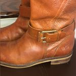 Lucky Brand  Brown Leather Knee High Moto Riding Boots SIZE 7 — 7.5 Photo 4