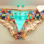 NWT Mar de Rosa’s Colombia bohemian bikini bottom Red Size M Photo 1