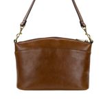 Patricia Nash  Small Arlee Leather Crossbody Bag Cognac Tan MSRP 159.00 Photo 1