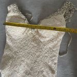 Maggie Sotero Ivory Lace Overlay Wedding Dress Cap Sleeve V Photo 14