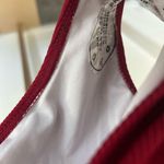 East Elegant Maternity One Piece Swimsuit Cutout NWT Red Size M Photo 5