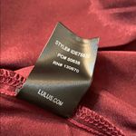 Lulus -Burgundy Tulle Strapless Skater Dress NWT Photo 7