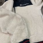 Champion Sherpa fleece varsity stripe detail jacket Photo 8