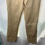 Tory Burch  Pale Khaki pleated Korri wide leg pants size‎ 6 minimalist preppy Photo 4
