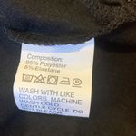 SheIn Black Casual Asymmetrical Twist Waist Short Sleeve Top Women’s Small Photo 7