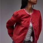 Free People  Natalia Quilted Velvet Jacket Photo 1