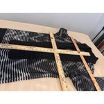 Gap Women Medium Sleeveless Shawl Collar Cardigan Open Front Medium Wave Print Photo 8