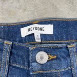 RE/DONE $285 NWT  90s HIGH RISE ANKLE CROP DEEP SAPHIRE JEANS SZ 26 Photo 1