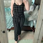SheIn Black and White striped Jumpsuit with pockets Photo 6