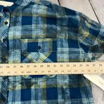 Madden Girl Long Sleeve Plaid Cropped Top w/Front Pockets & Sequin Patch size XL Photo 12