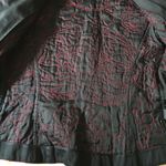 Dana Buchman  Paisley blazer, kimono style blazer, pink and black jacket Photo 10