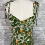 O.p.t Chic Floral Mini Dress in Green and Orange Size 10 Photo 1