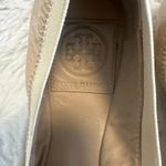 Tory Burch Caroline Beige Patent Leather Ballet Flats Size 7,5 Photo 3