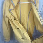 Saturday Sunday Anthropologie Ruffled Hoodie Jacket size M Yellow Preppy Size M Photo 5