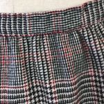 Vintage 80s Country Suburbans Wool Glen Plaid Check Midi Skirt Straight Lined 12 Gray Photo 6