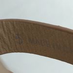 ASOS Womens Sandals Ankle Strap Block Heel Square Toe Metallic Rose Gold US 7 Photo 6