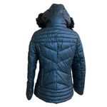 Nanette Lepore Women's Puffer Jacket with Faux Leather size small Coat Photo 4