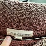 By Together  Pink Cowl Neck Sweater Oversized Knit Photo 2