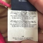 Ralph Lauren  Sport Swimsuit Womens 14 One Piece Bathing Hot Pink Vintage USA New Photo 7