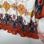 Anthropologie Fig and Flower floral smocked tunic blouse size 2X Photo 7