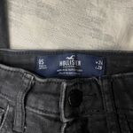 Hollister  High-Rise Super Skinny Black Jeans Distressed Photo 3