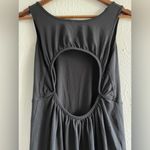 Lululemon Pima Cotton Open-Back Midi Dress Black Photo 5