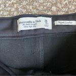 Abercrombie & Fitch Vegan Leather The Ankle Straight Ultra High Rise Pants Photo 5
