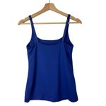New York & Company Royal Blue Cami Tank Top S Photo 1